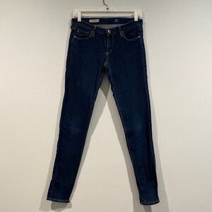 Ag Adriano Goldschmied Dark Wash "The Jegging" Super Skinny - Size 27R